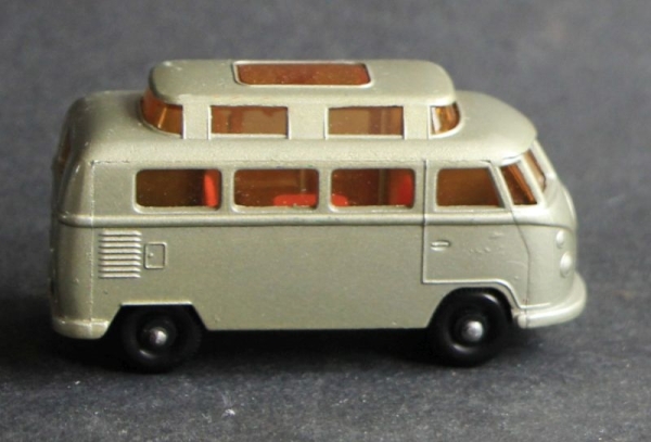 Matchbox Lesney Volkswagen T1 Bus Campingwagen 1958 Metallmodell (1923)